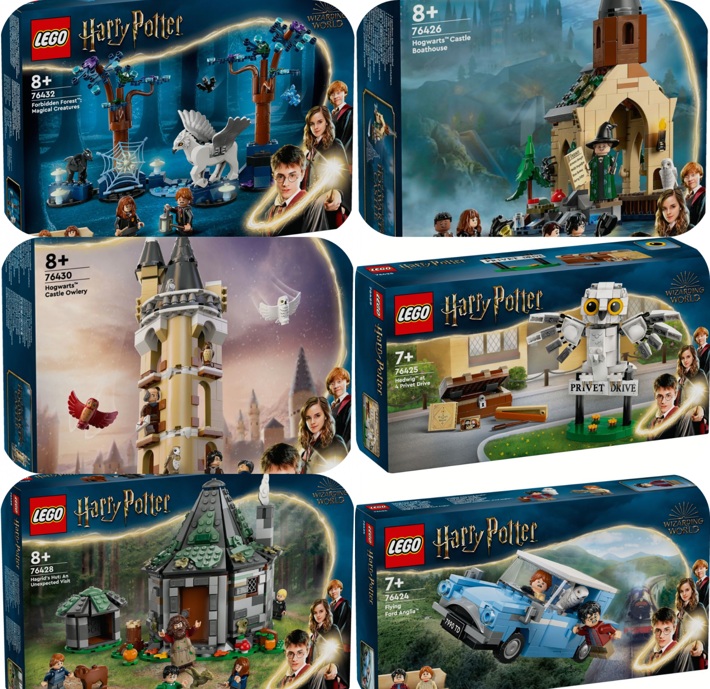 LEGO Harry Potter komt met 6 nieuwe sets op 1 maart 2024