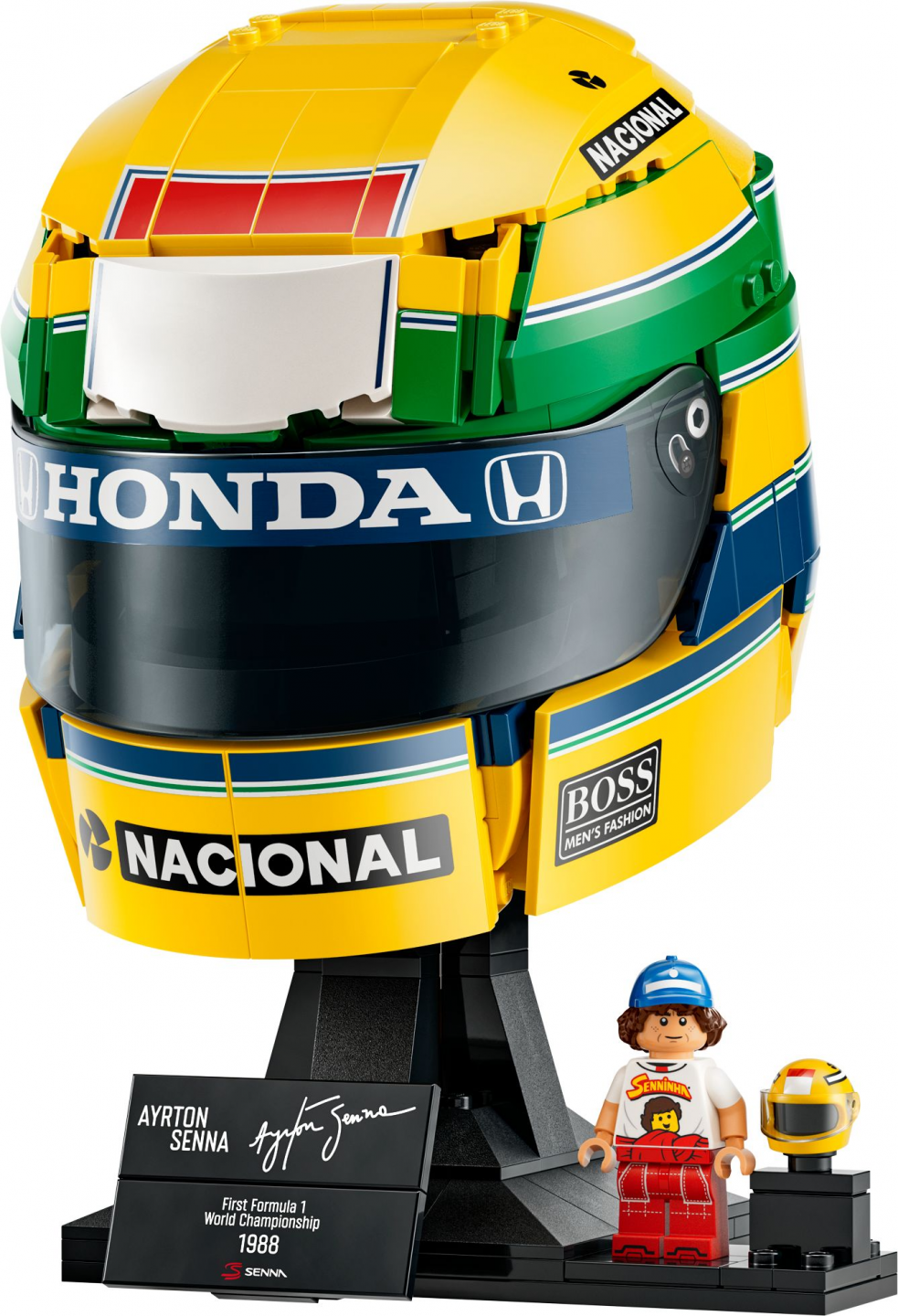 Helm van Ayrton Senna