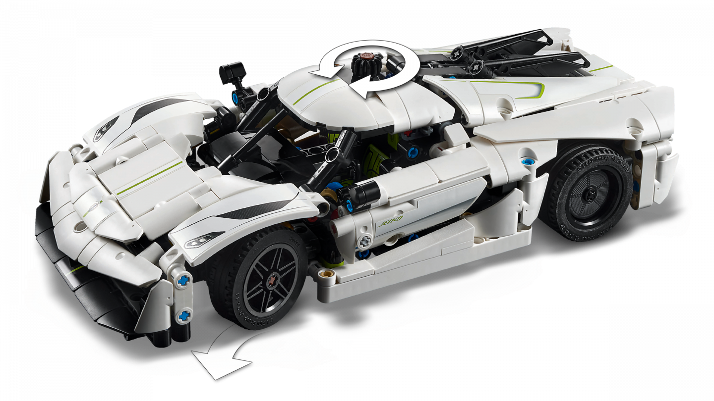 Koenigsegg Jesko Absolut witte hypercar — Afbeelding 6