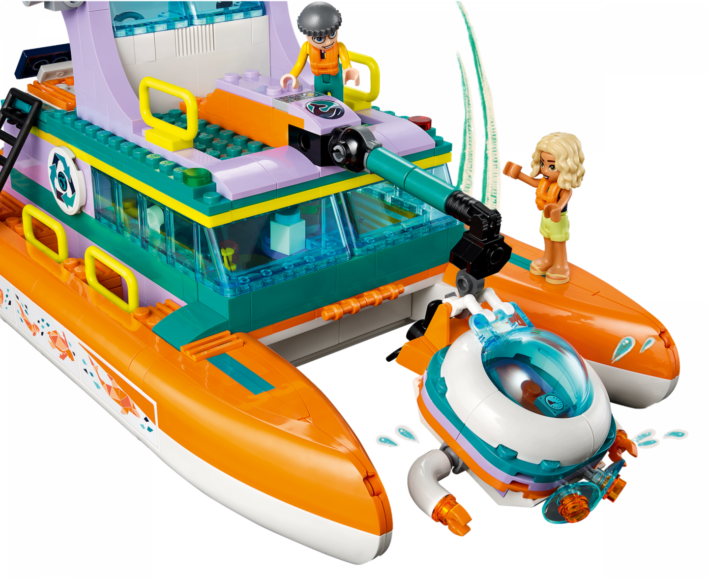 Reddingsboot op zee — Afbeelding 5