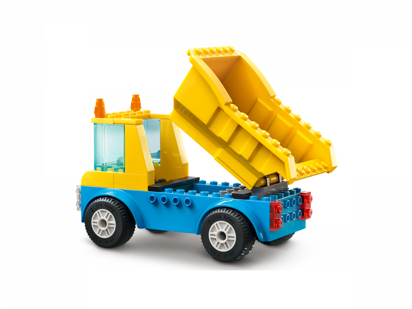 Kiepwagen, bouwtruck en sloopkraan — Afbeelding 5