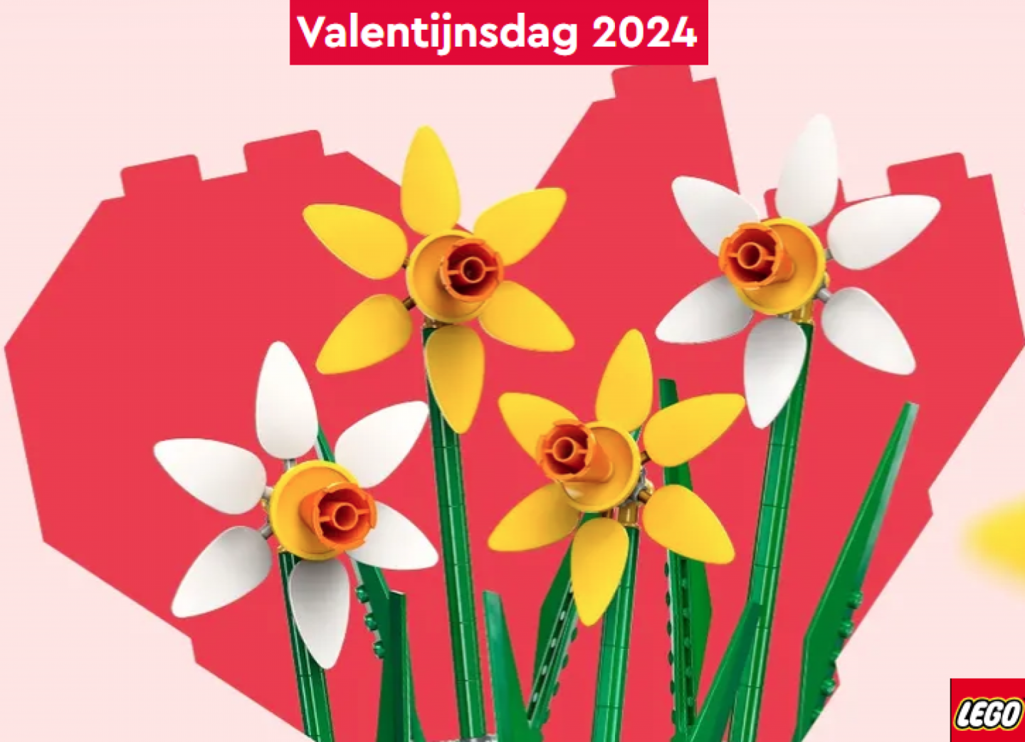 Bouw samen liefde: LEGO sets voor valentijnsdag 2024