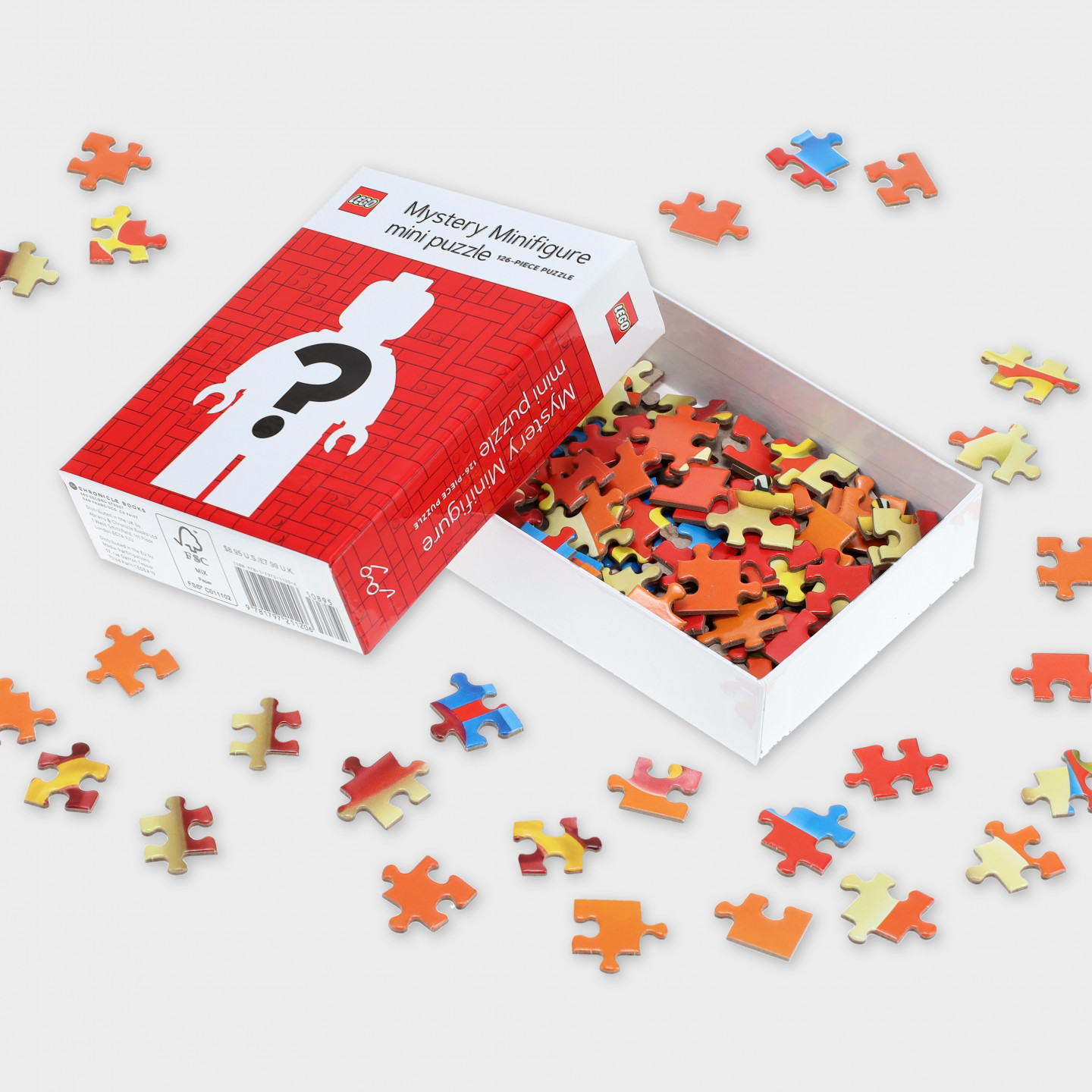 Geheime minifiguur minipuzzel (Rode editie)