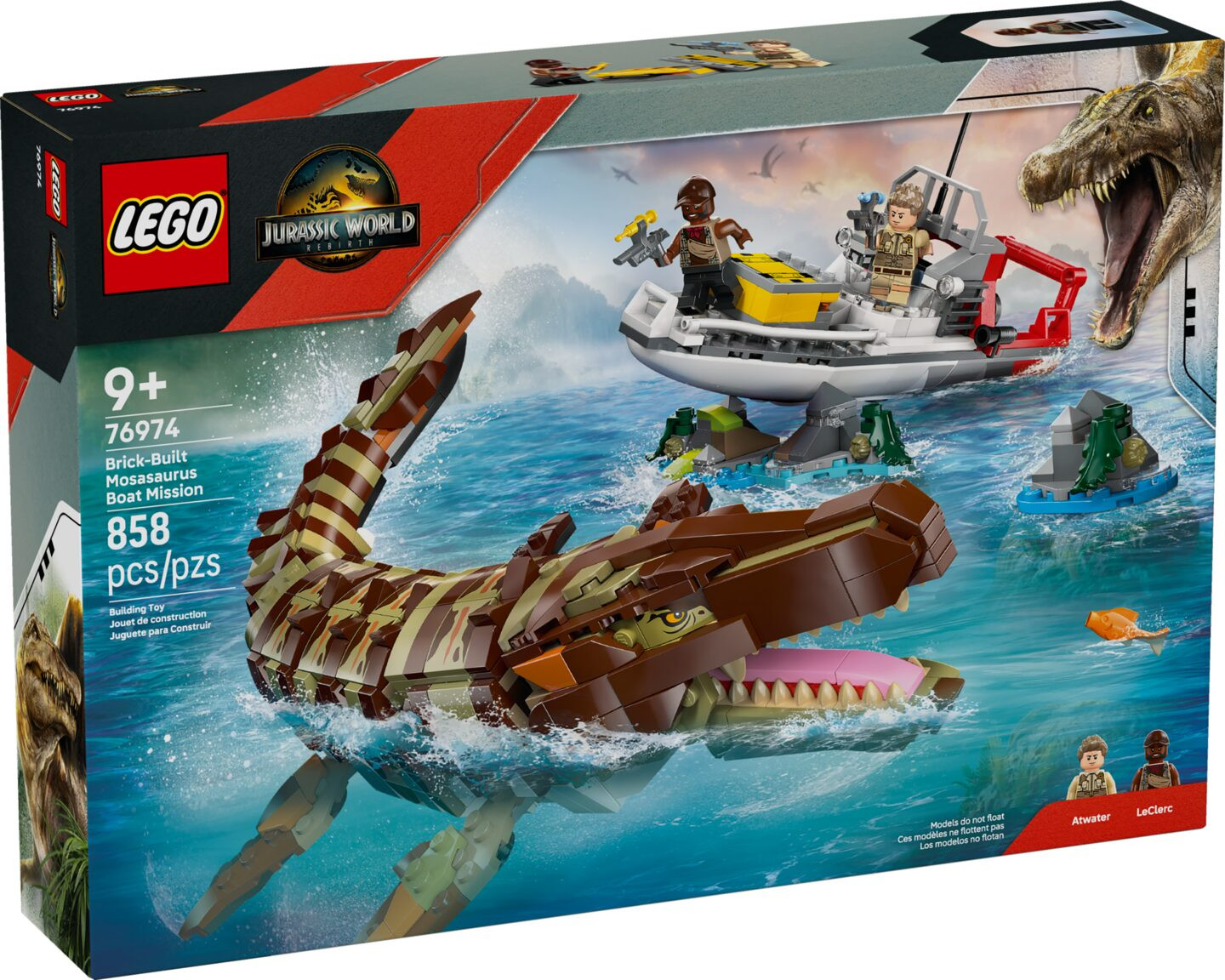 Bouwbare Mosasaurus bootmissie — Afbeelding 2