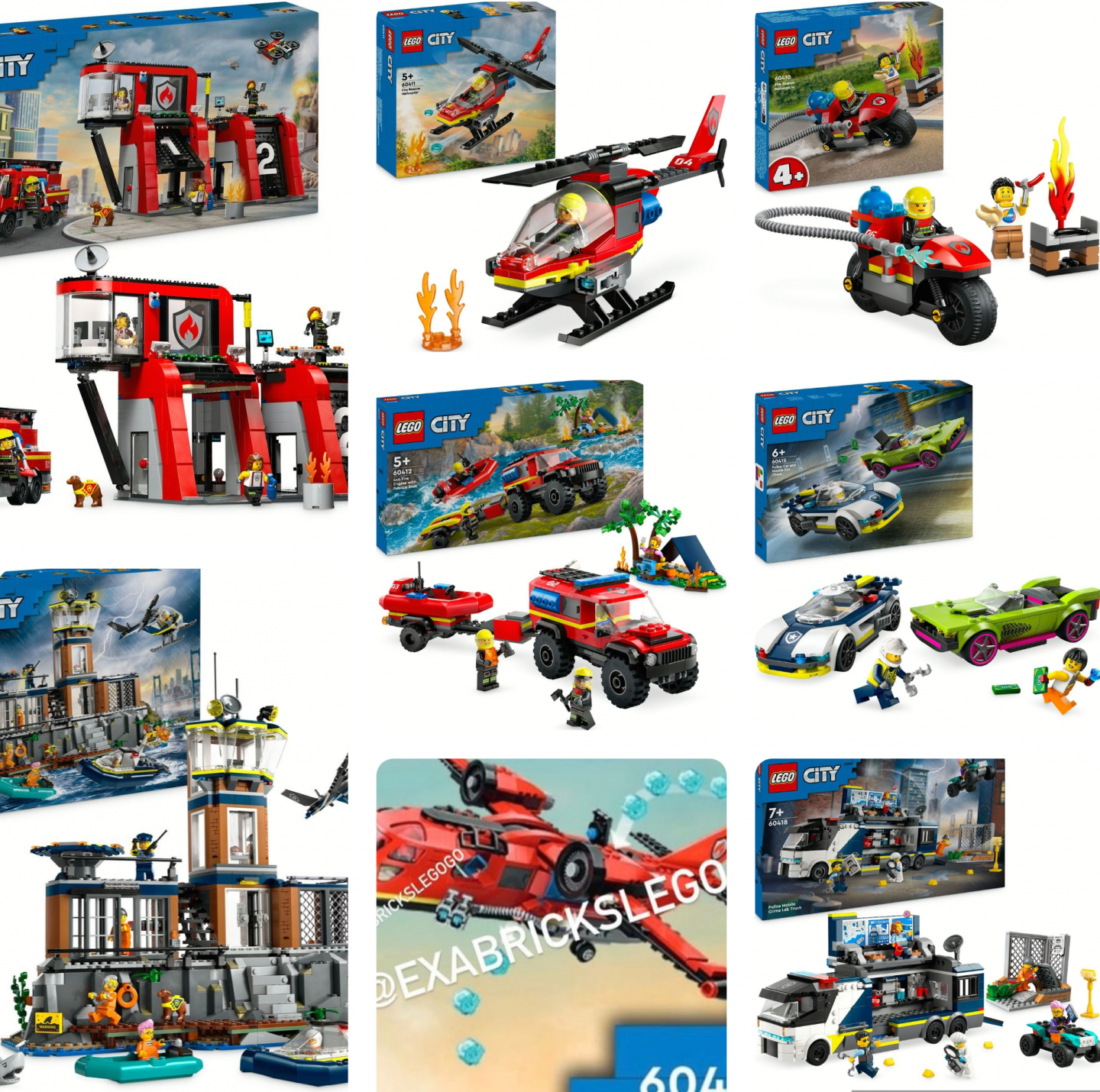 Er worden 16 nieuwe LEGO city sets verwacht: Deel 2