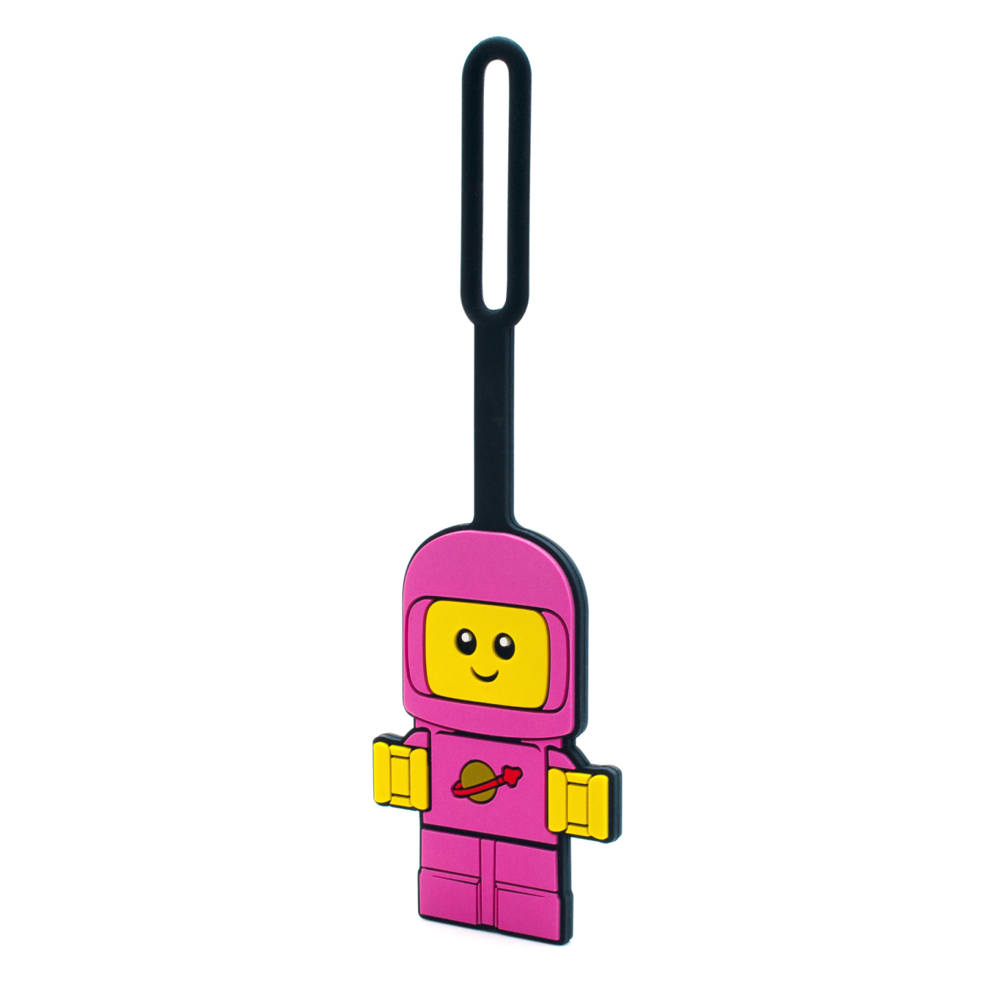 Ruimtebaby bagagelabel – roze — Afbeelding 4