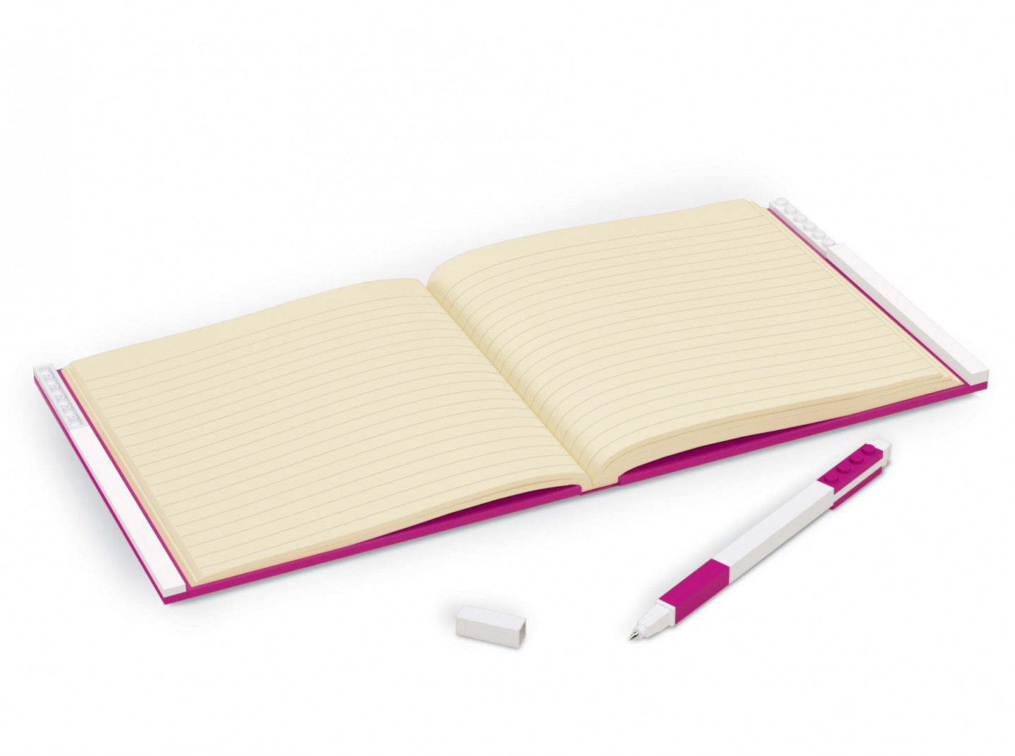 Afsluitbaar notitieboekje met gelpen – paars — Afbeelding 5