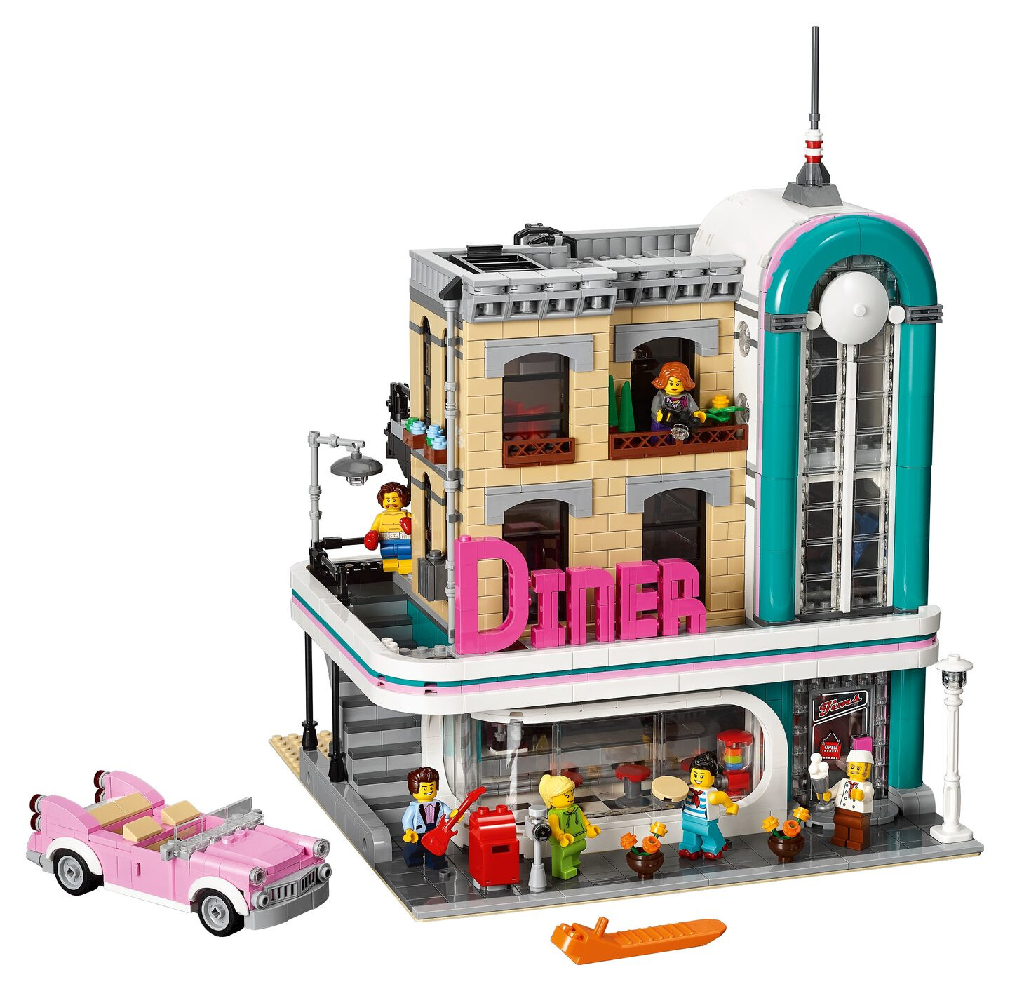 Diner in de stad — Afbeelding 1