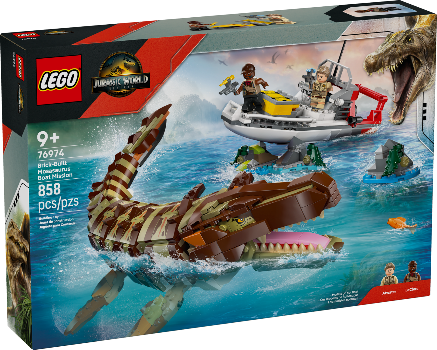 Bouwbare Mosasaurus bootmissie — Afbeelding 2