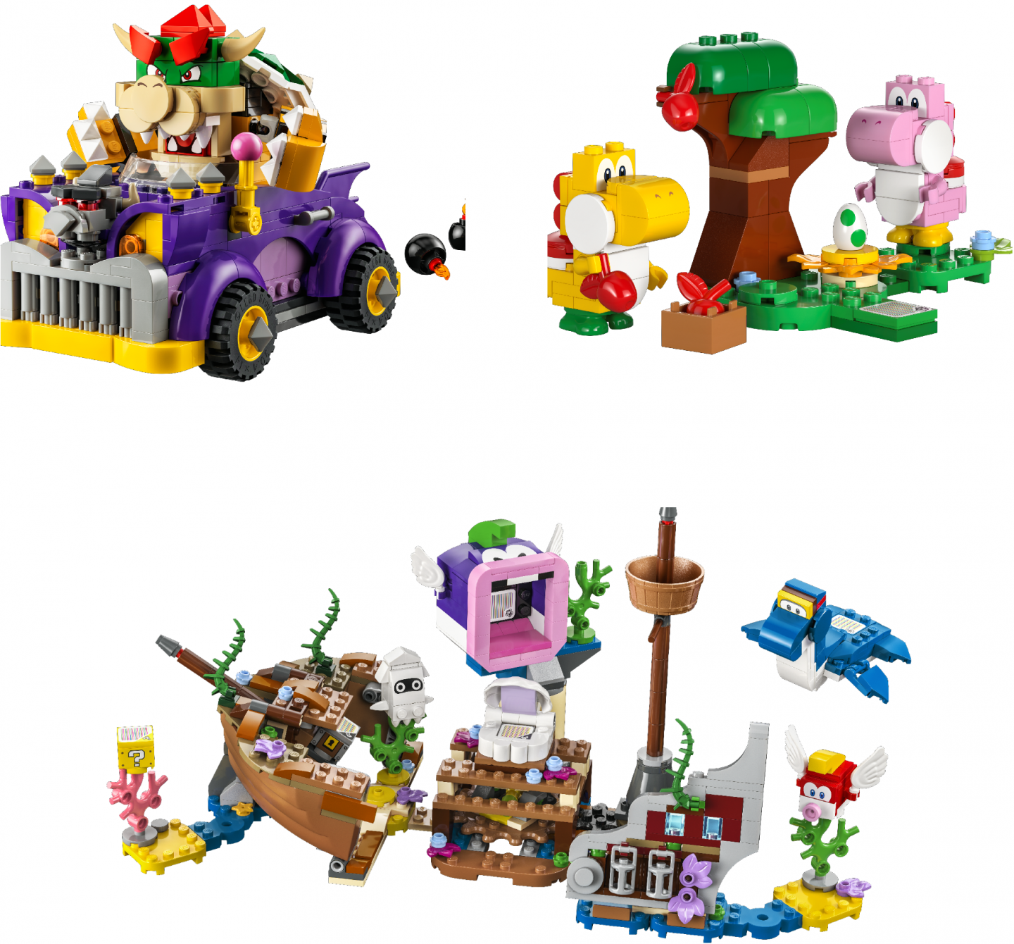 Officiële reveal van Mario LEGO sets