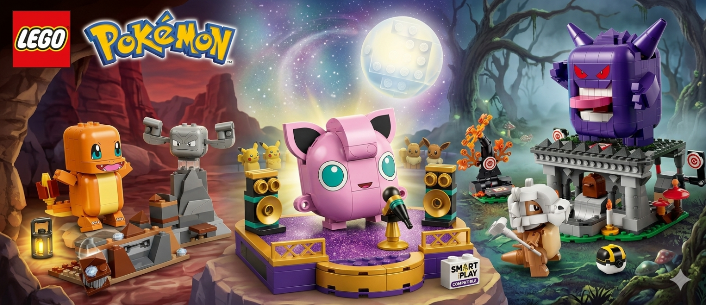 Eerste beelden van LEGO Pokémon-sets met SMART Play-ondersteuning verschenen