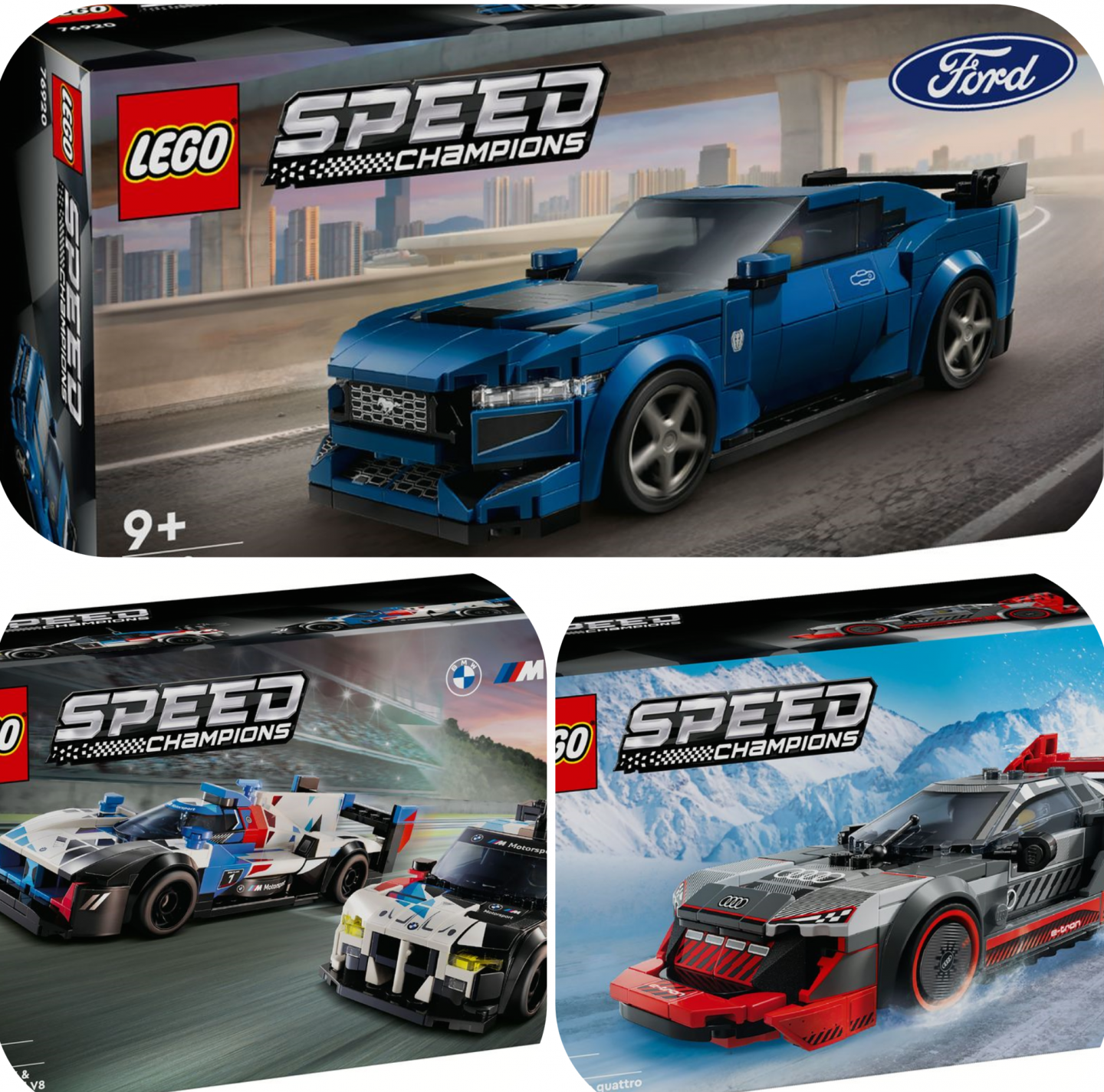 3 nieuwe LEGO speed champions op 1 maart 2024