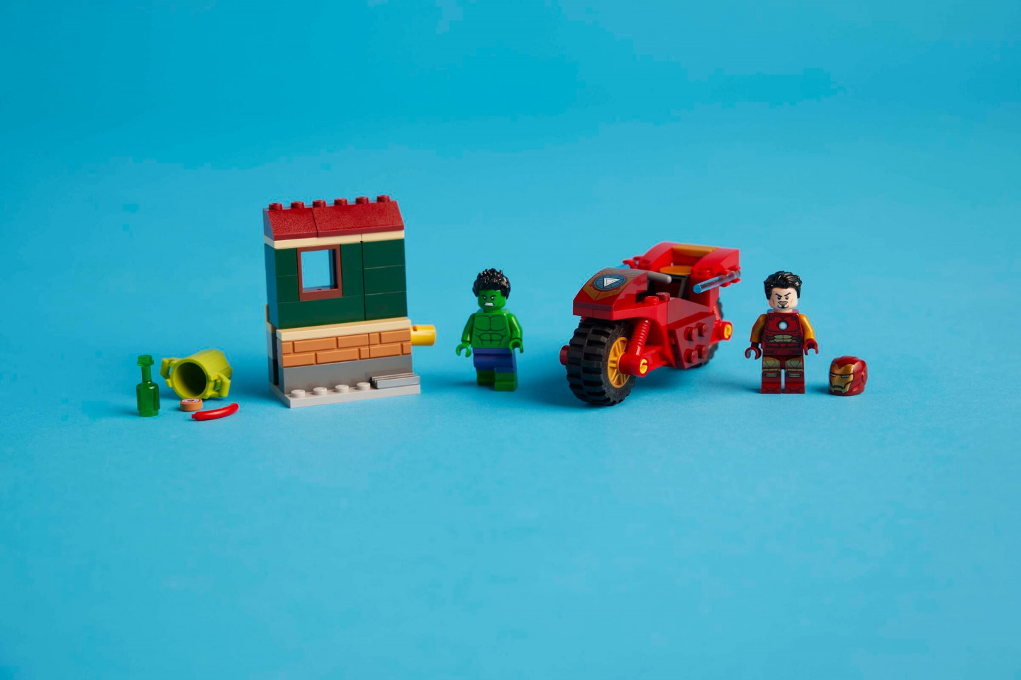 Iron Man met motor en de Hulk — Afbeelding 9