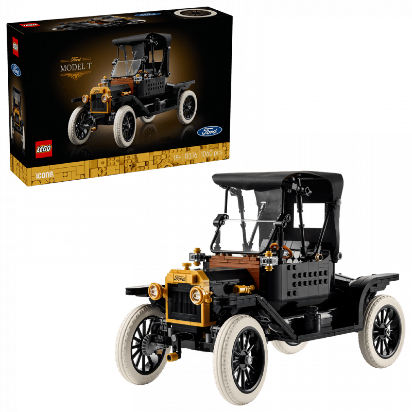 LEGO Icons 11376 Ford Model T nu als pre-order beschikbaar