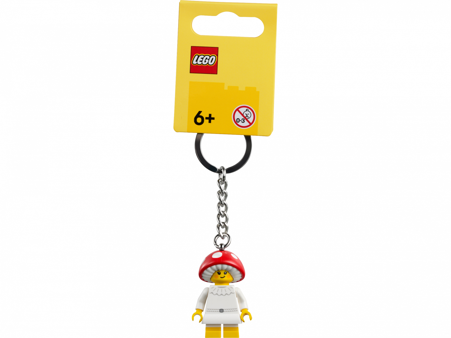 Meisje in paddenstoelenpak sleutelhanger — Afbeelding 2