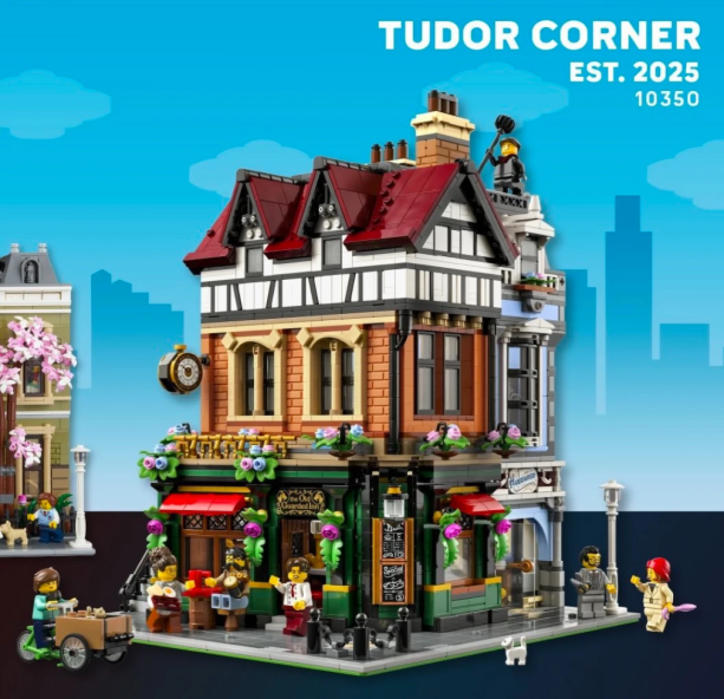 Nieuwe LEGO modular set (10350) komt eraan: Wat kunnen we verwachten van de “Residential Townhouse”?