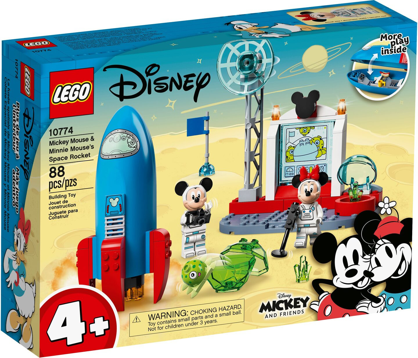 Mickey Mouse & Minnie Mouse ruimteraket — Afbeelding 2