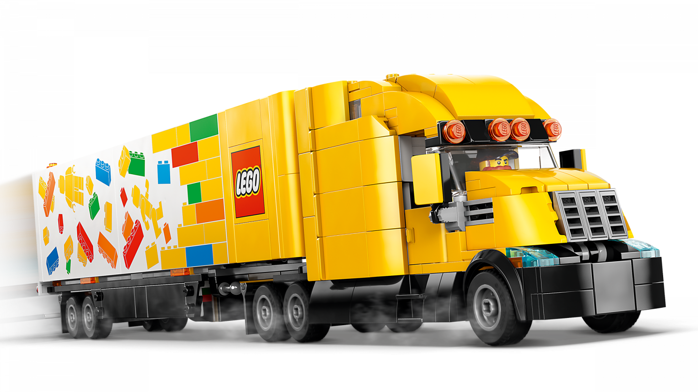 Gele vrachtwagen — Afbeelding 3