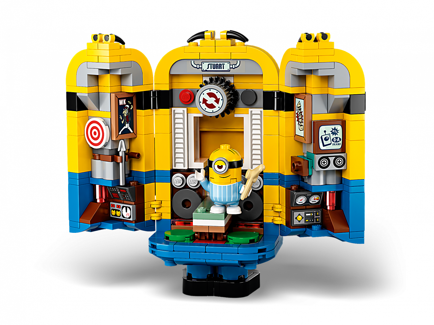 Minions-figuren van stenen en hun schuilplaats — Afbeelding 7