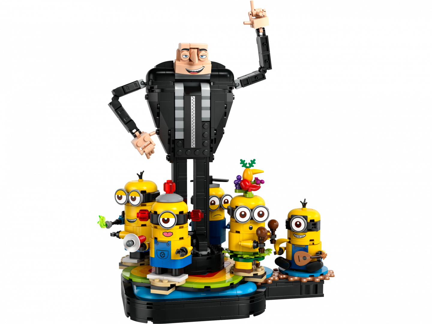 Bouwbare Gru en Minions