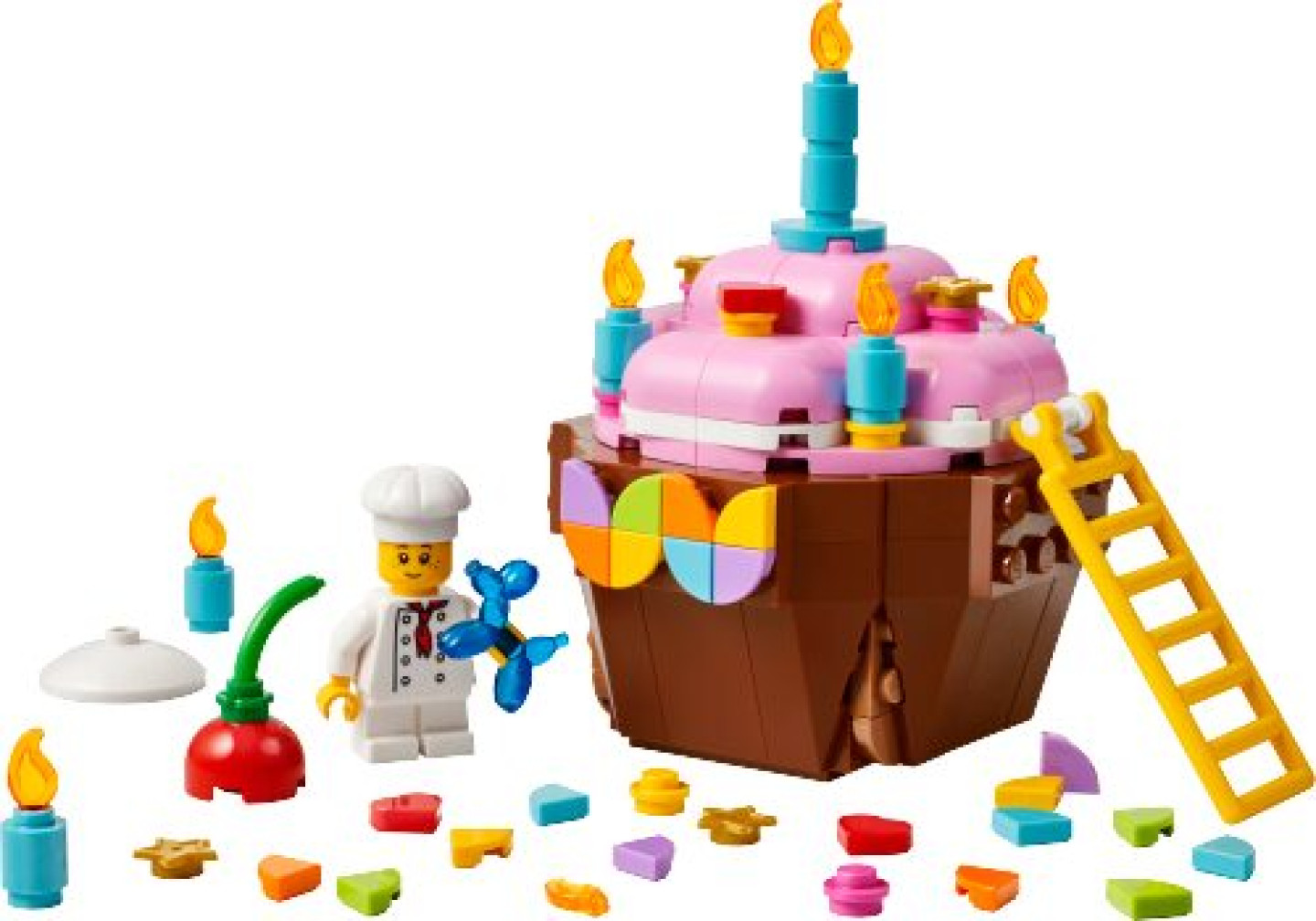 Verjaardagscupcake — Afbeelding 1