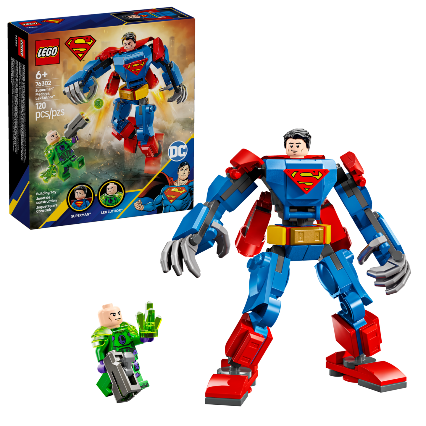 Superman™ mecha vs. Lex Luthor™ — Afbeelding 2
