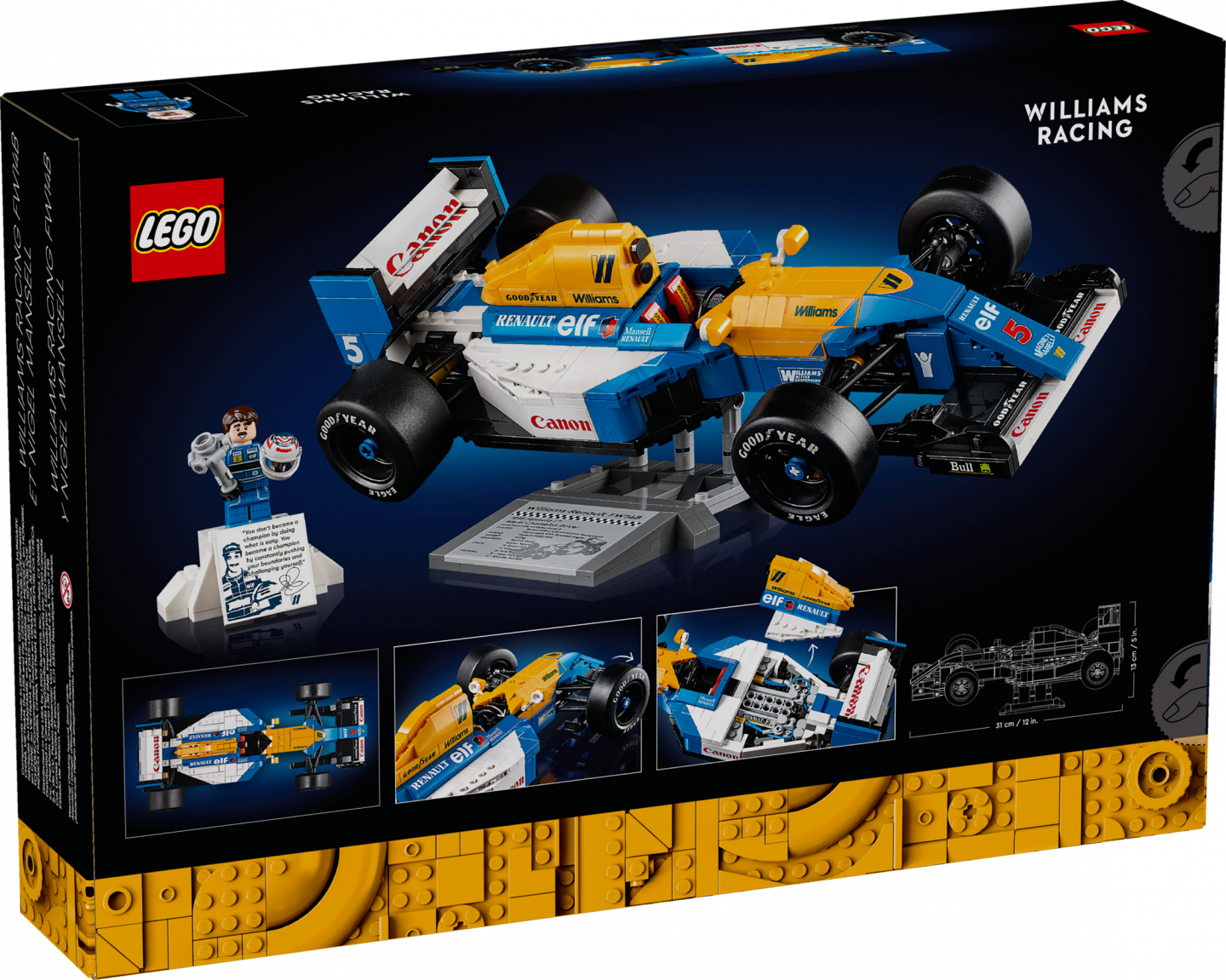 Williams Racing FW14B en Nigel Mansell — Afbeelding 8