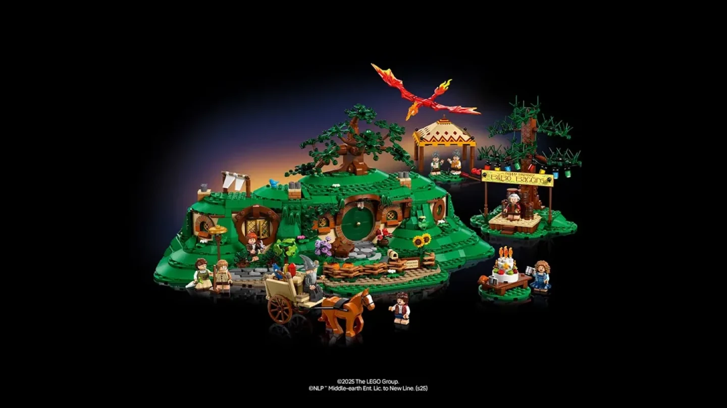 Eerste afbeelding van LEGO Icons 10354 The Lord of The Rings: The Shire onthuld