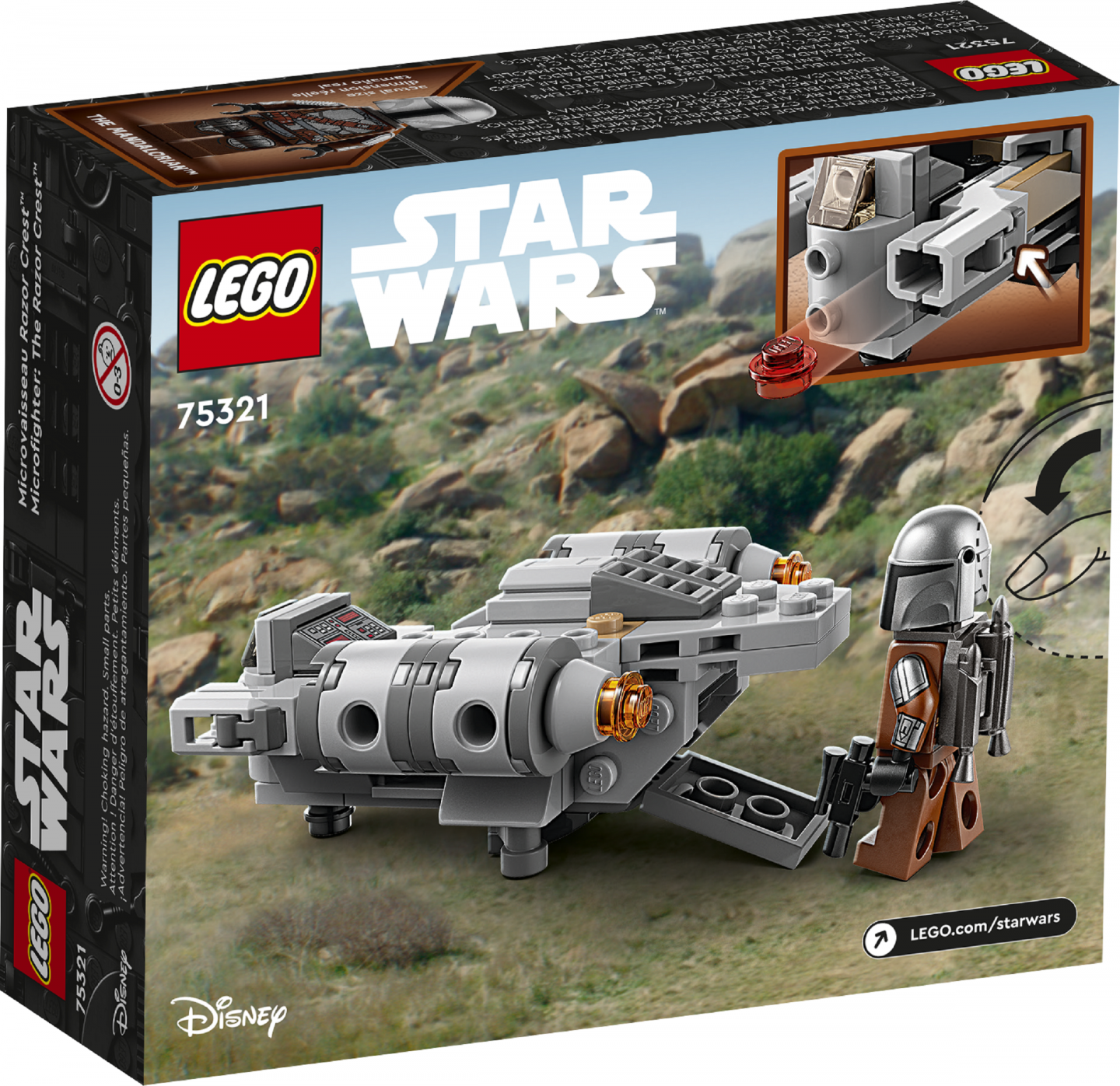 De Razor Crest™ Microfighter — Afbeelding 6