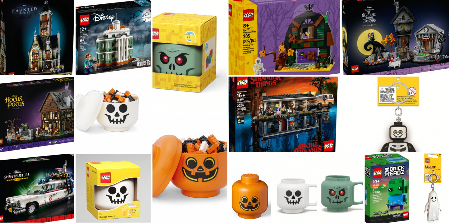 Spookachtige LEGO sets voor Halloween 2024