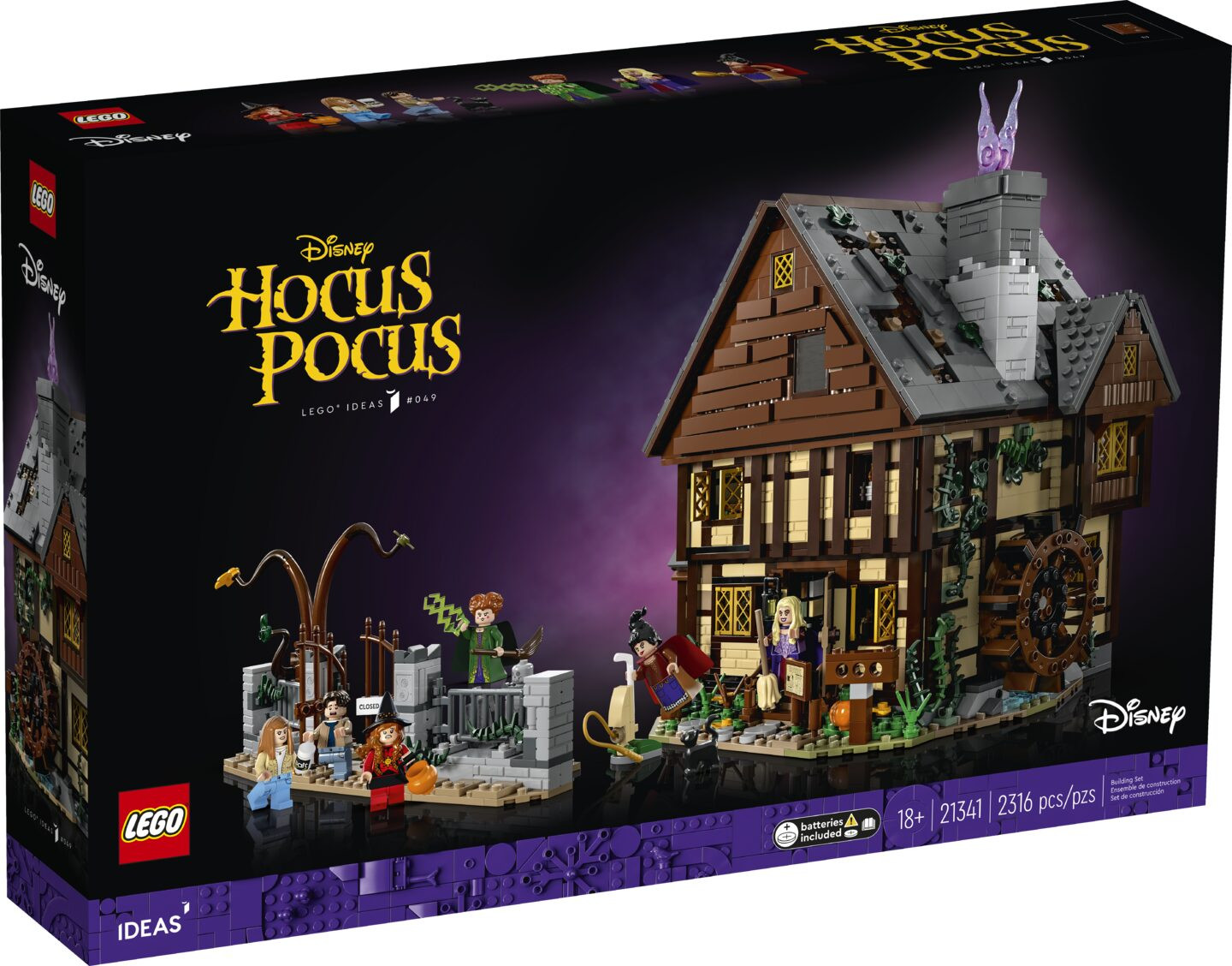 Disney Hocus Pocus: het huisje van de Sanderson-zussen — Afbeelding 2