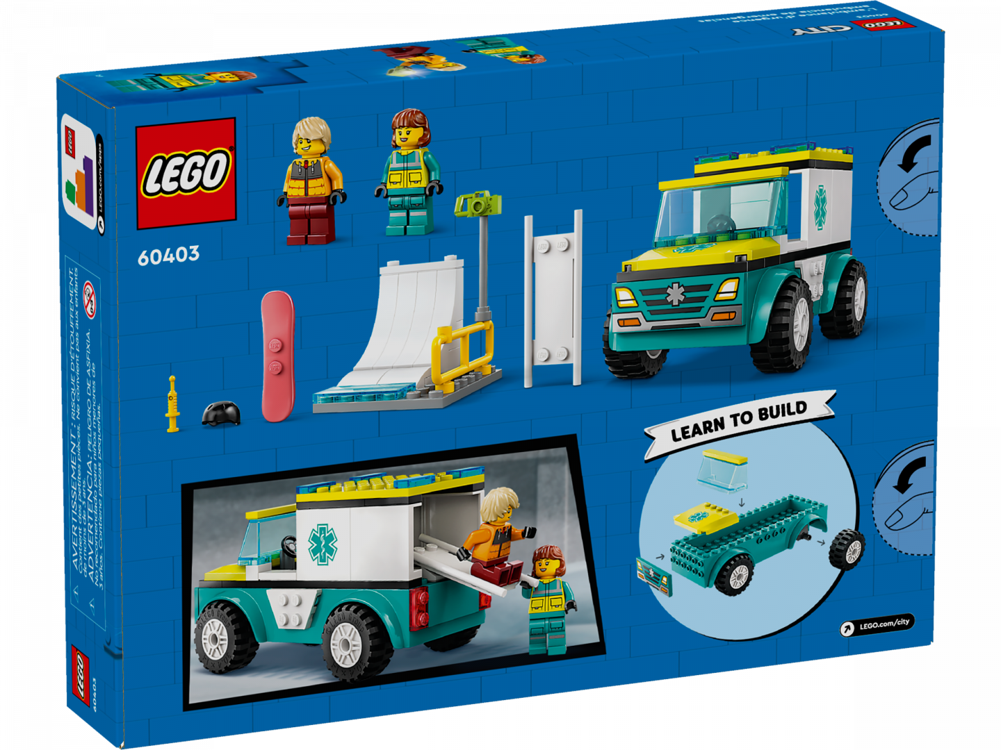 Ambulance en snowboarder — Afbeelding 6