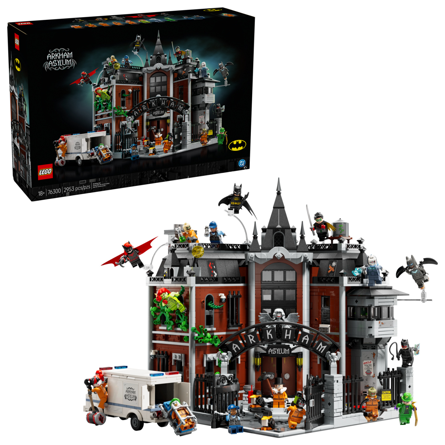 LEGO DC 76300 Arkham Asylum nu beschikbaar als pre-order