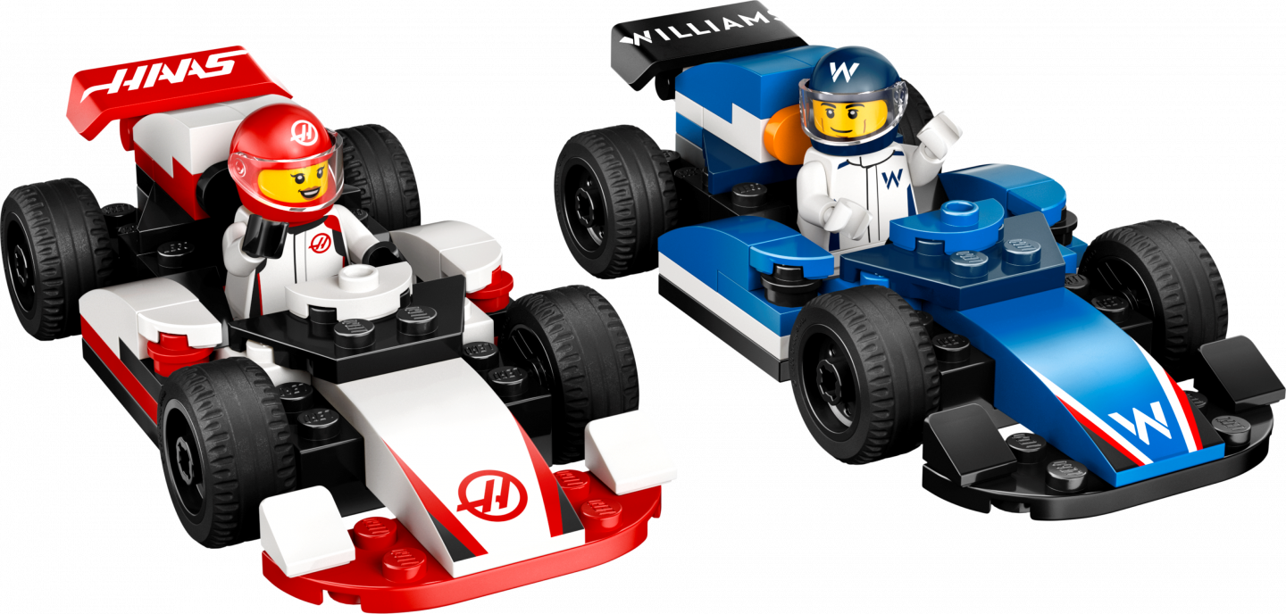 F1® Williams Racing en Haas F1® racewagens