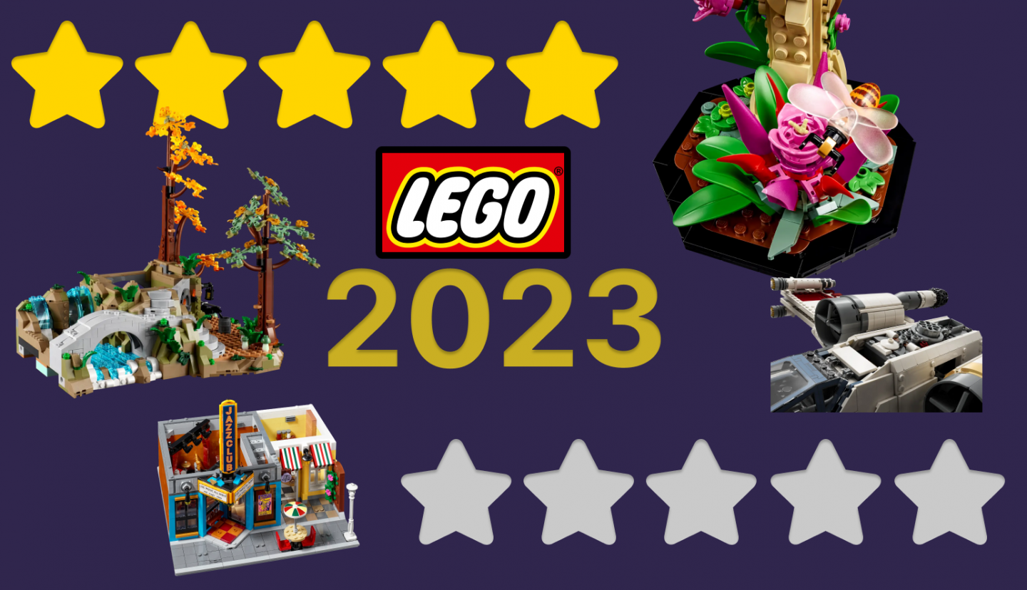 De beste en slechtse LEGO van 2023, gratis lego bij aankoop en nieuwe informatie voor 2024 sets