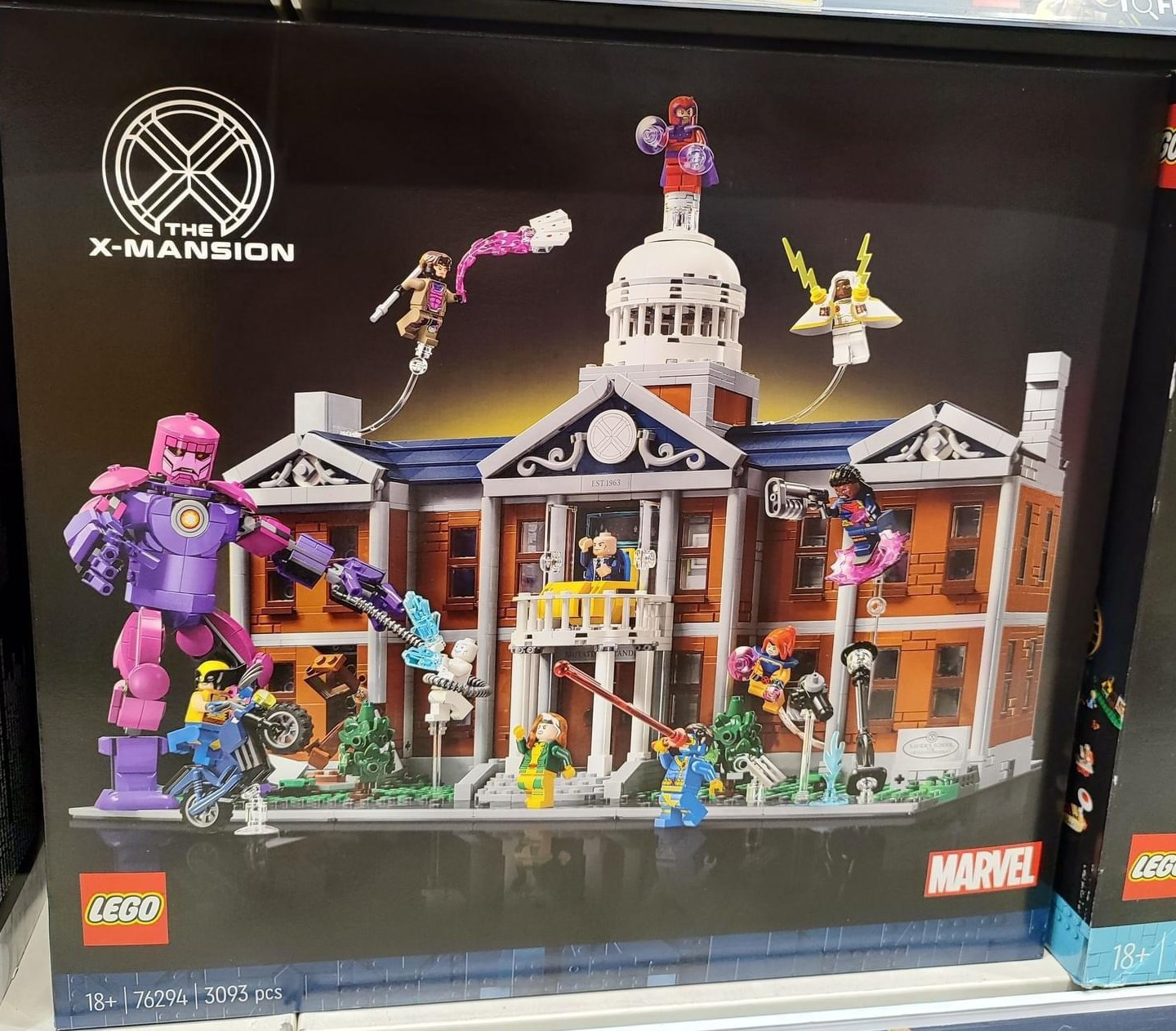 Eerste foto van LEGO Marvel 76294: X-mansion geleaked!