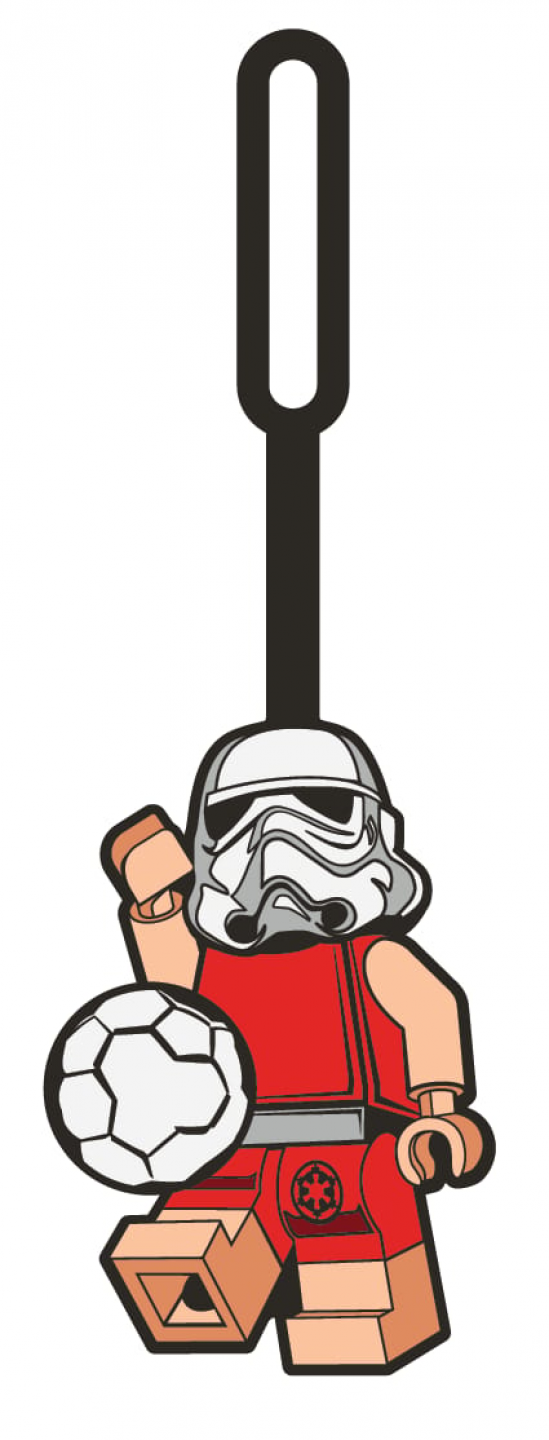 Stormtrooper op vakantie bagagelabel