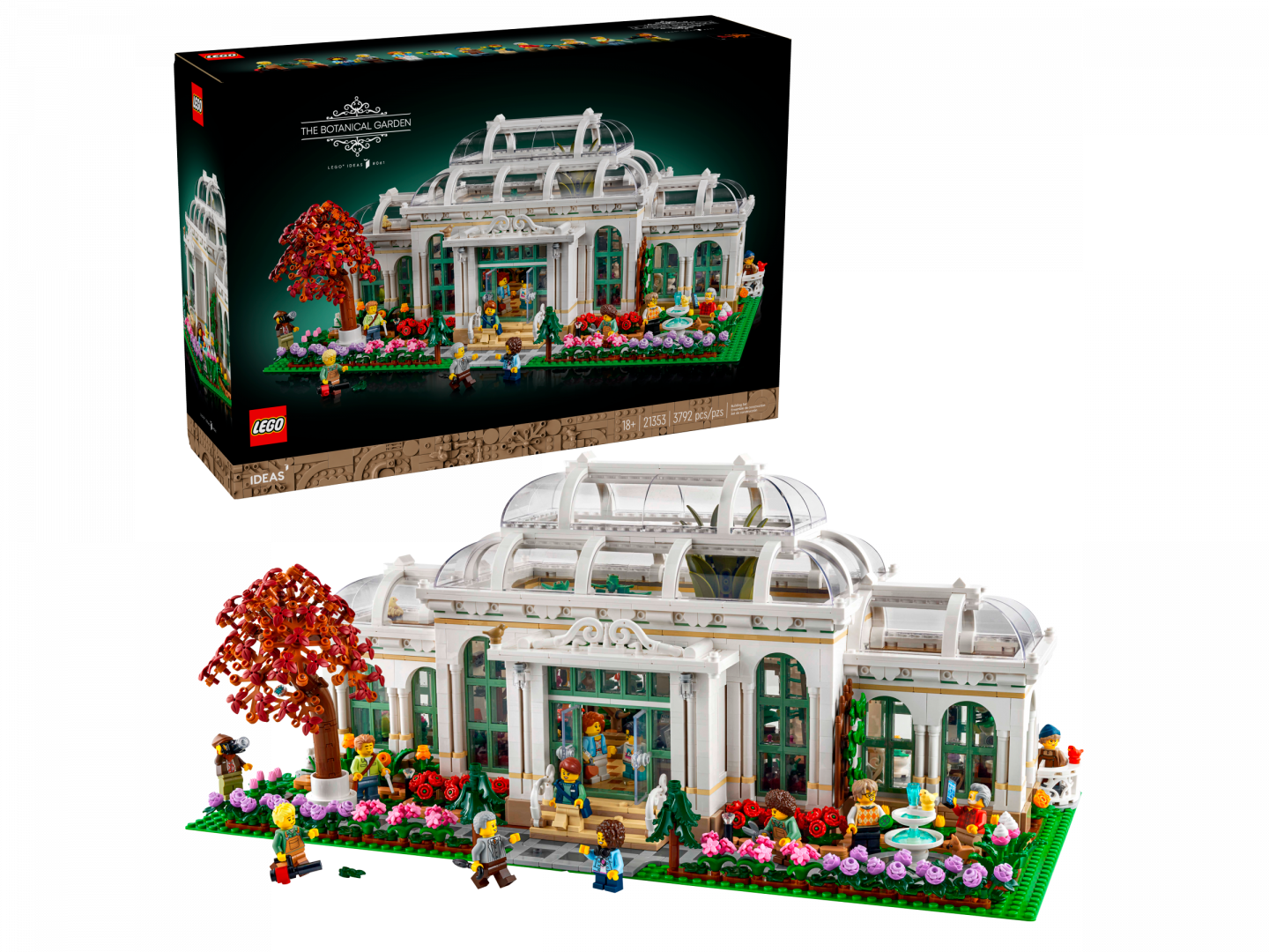 LEGO Ideas 21353 The botanical garden met exclusieve GWP officiële release!