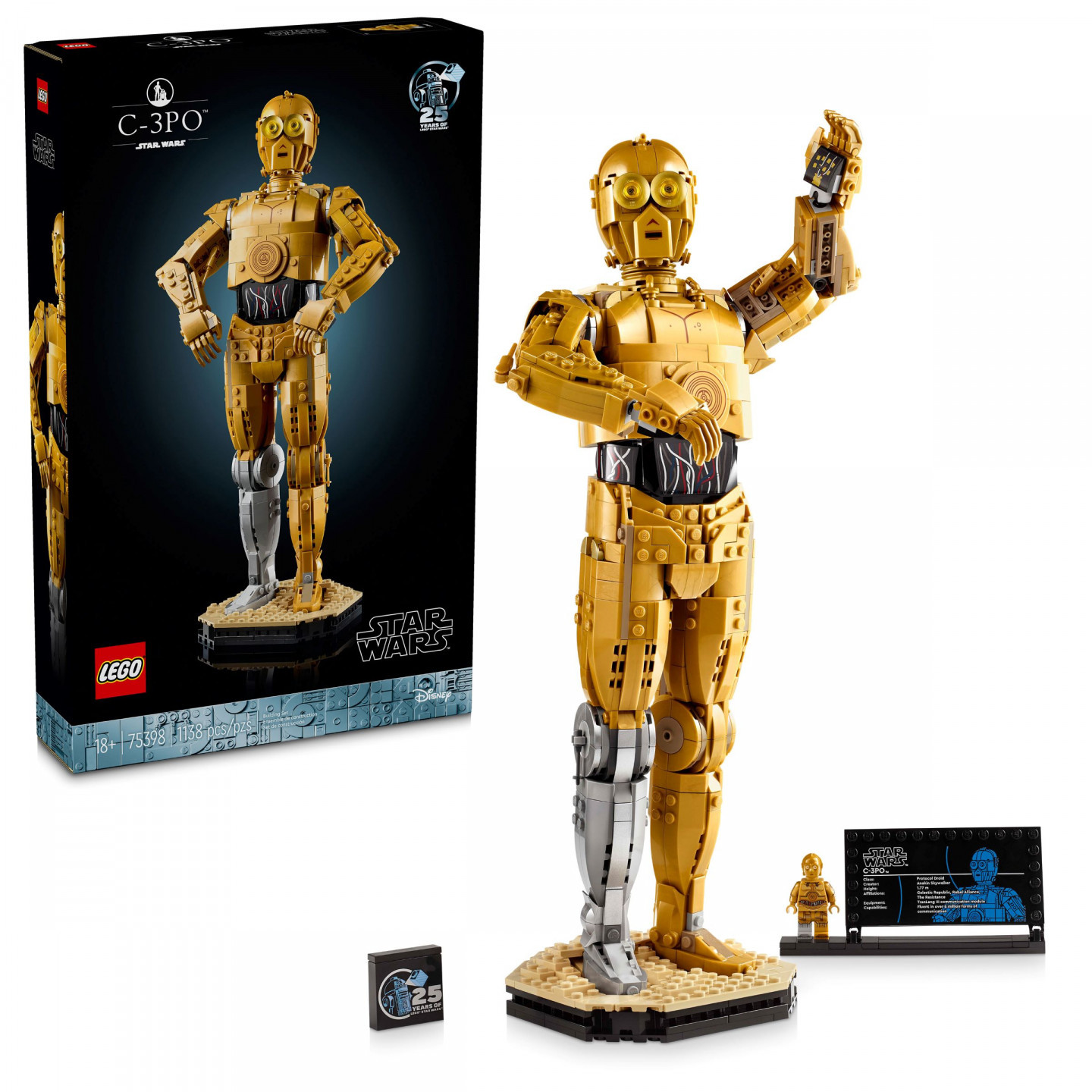 LEGO Star Wars 75398 Buildable C-3PO komt op 1 augustus