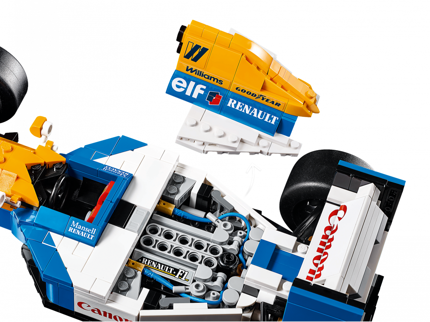 Williams Racing FW14B en Nigel Mansell — Afbeelding 7
