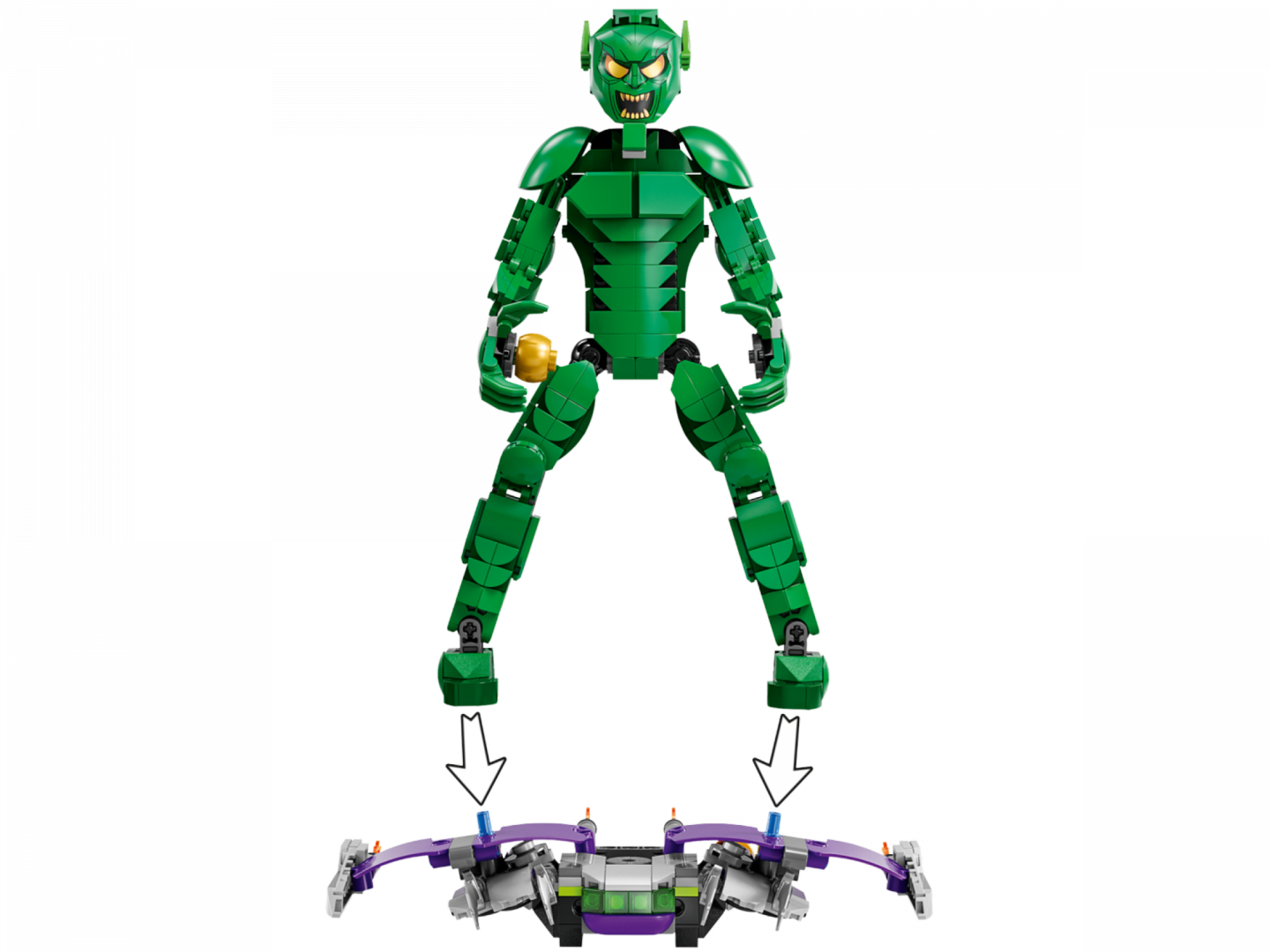 Green Goblin bouwfiguur — Afbeelding 4