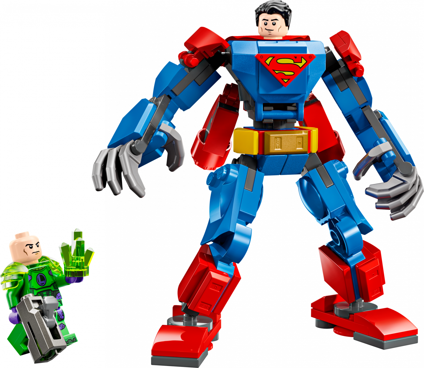 Superman™ mecha vs. Lex Luthor™