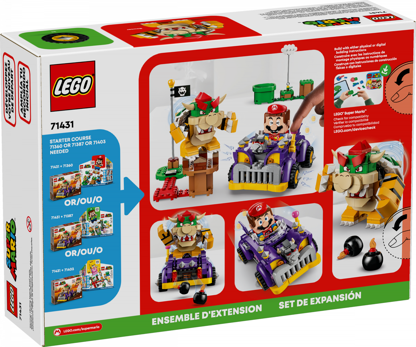 Uitbreidingsset: Bowsers bolide — Afbeelding 5