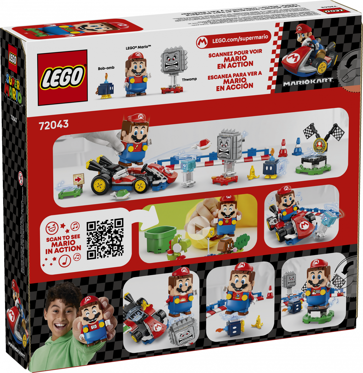 Mario Kart™ – Interactieve LEGO® Mario™ en standaardkart — Afbeelding 8