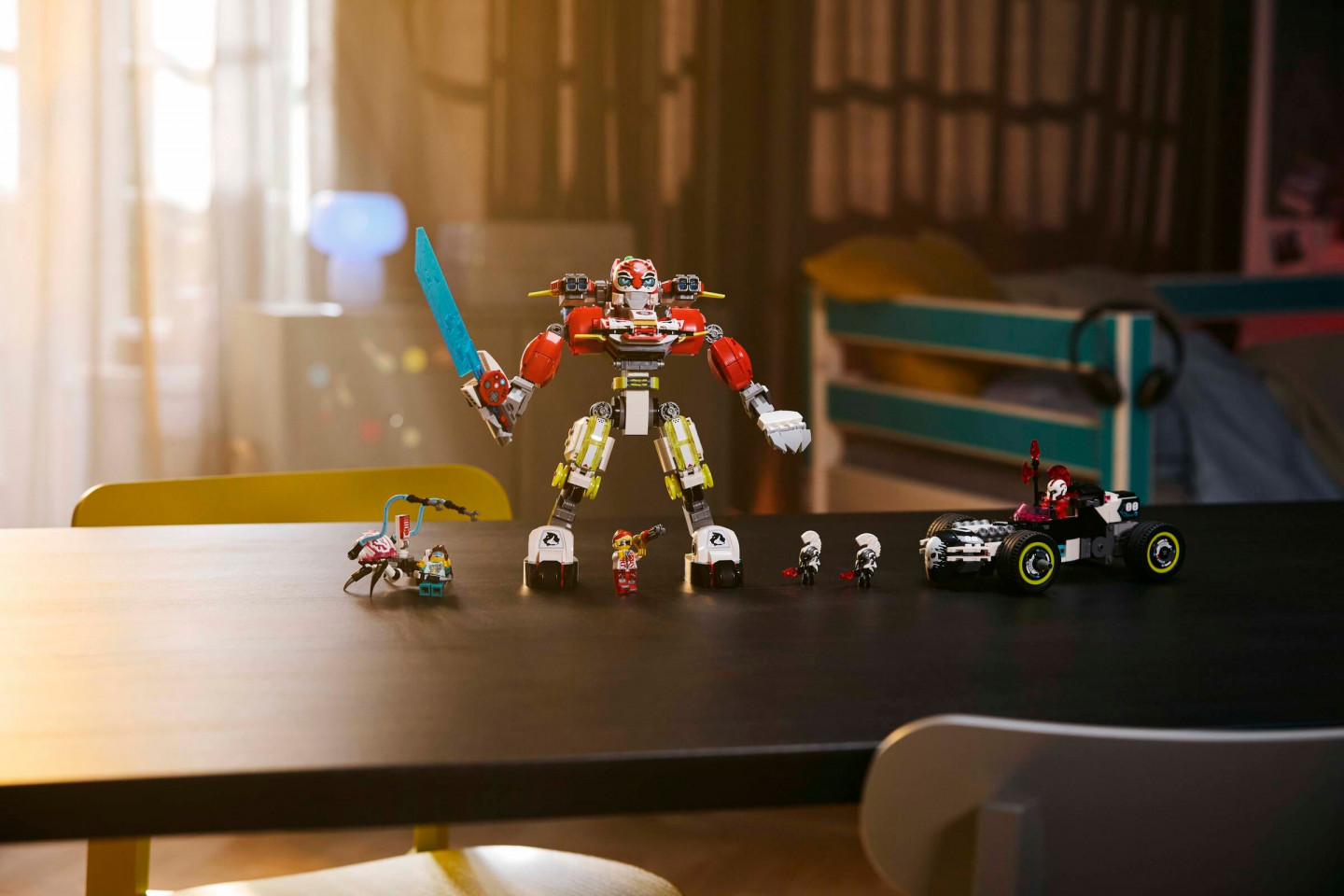 Coopers tijgermecha en Zero's hot rod auto — Afbeelding 9