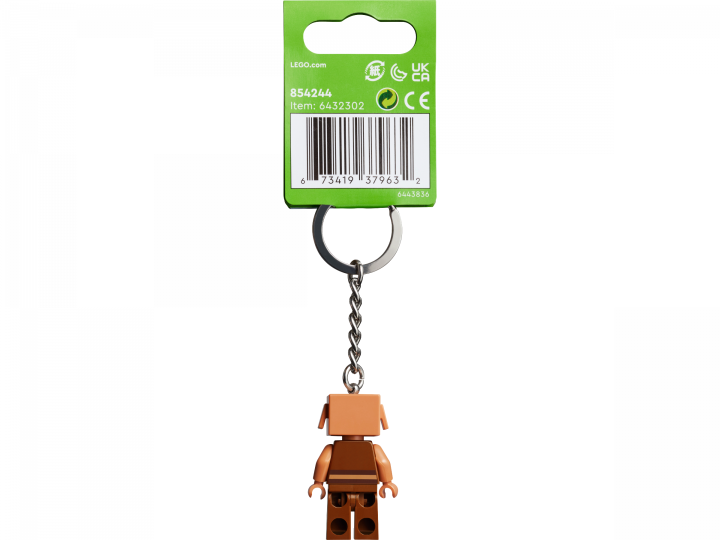 Piglin sleutelhanger — Afbeelding 3