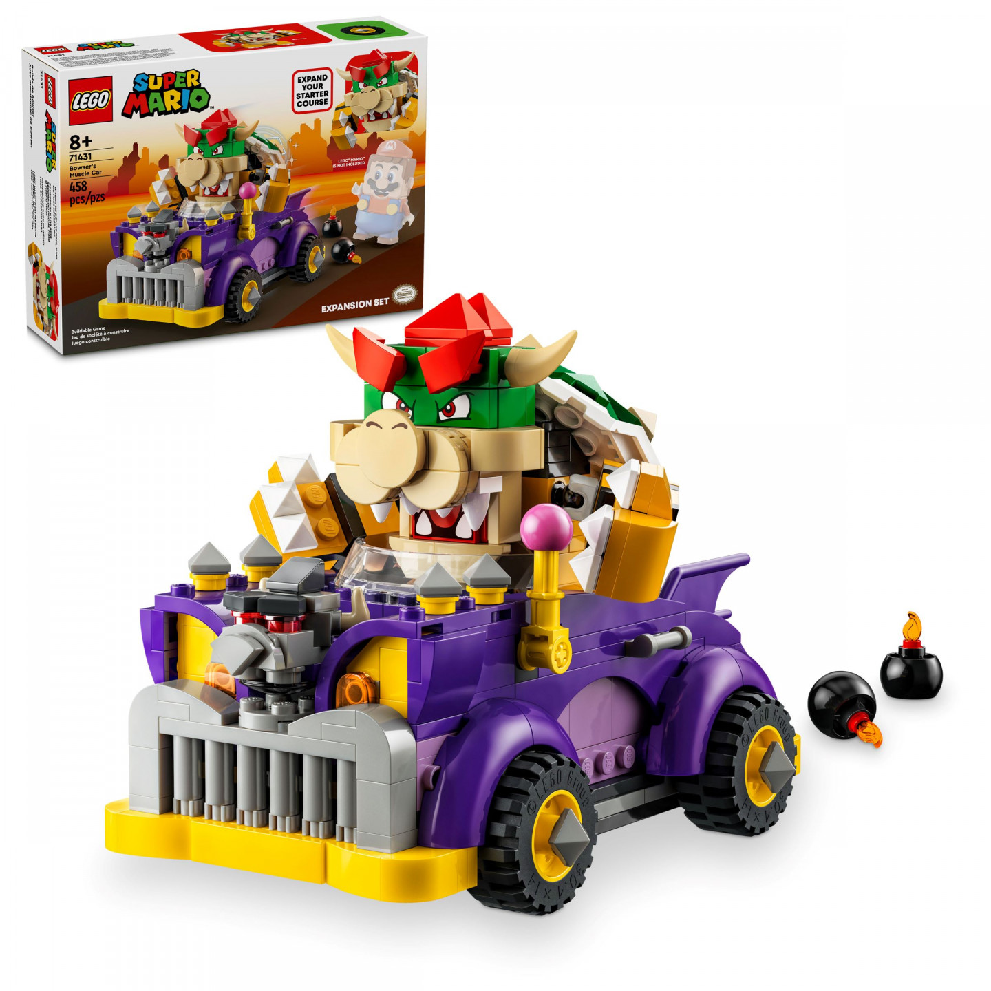 Uitbreidingsset: Bowsers bolide — Afbeelding 2