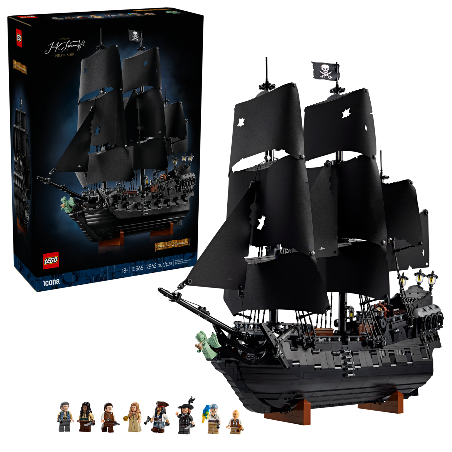 LEGO Icons 10365 Het piratenschip van kapitein Jack Sparrow officieel onthuld met exclusieve GWP