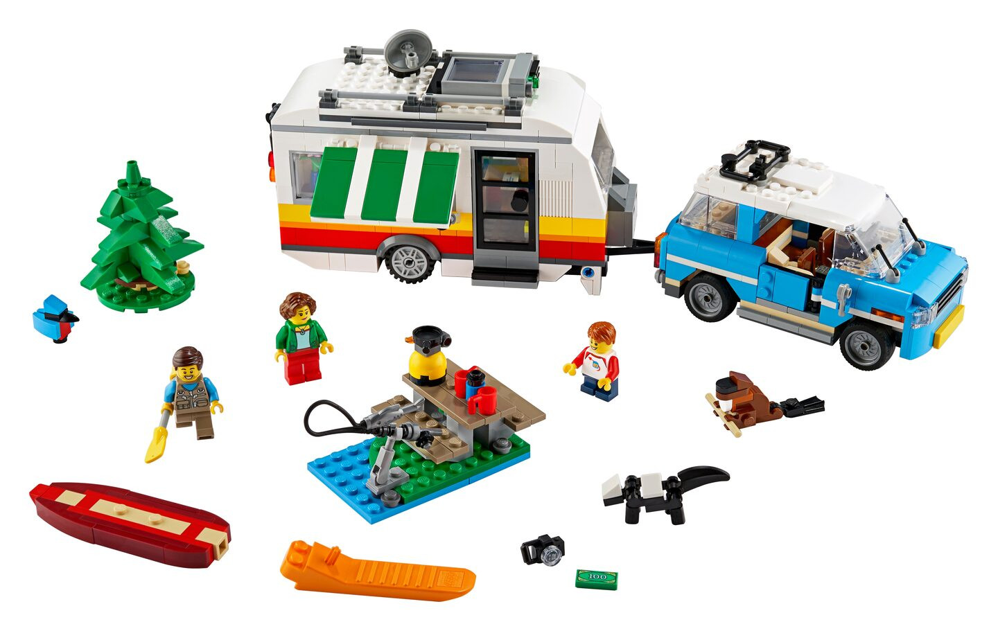 Familievakantie met caravan — Afbeelding 1