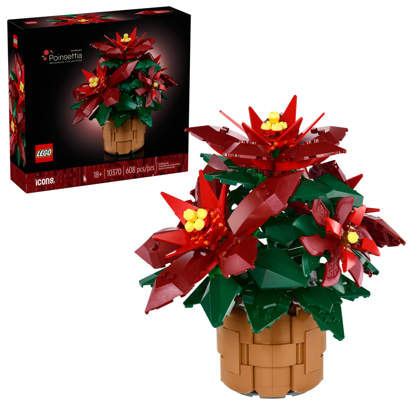 LEGO Icons 10370 Poinsettia: Eerste kijk